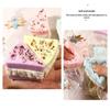 Süßes kuchenförmiges Squishy Fidget Toy Weich Langsam aufsteigend Pastell-Macaron-Farben Zur Stressbewältigung Zuhause Büro Kinder Spiel