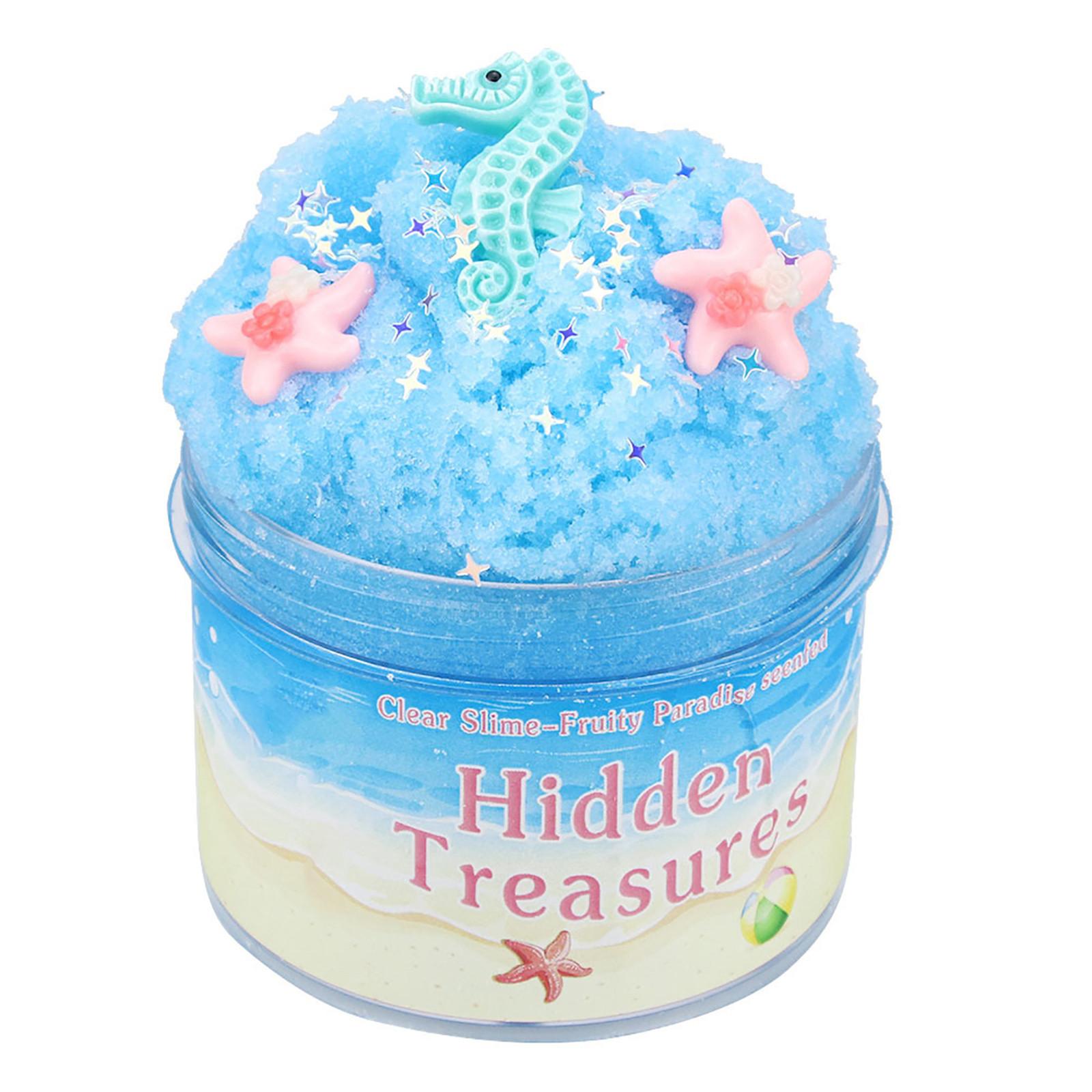 

1 упаковка Butter Slime Kit, ароматизований слиз для дитячої вечірки, іграшка для зняття стресу для дівчаток і хлопчиків, м’яка та еластична One Size