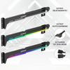 Vga Graphics Card Support Gpu Bracket Frame Rgb Luminous Pollution Lamp Decoration Companion 5V Argb Aura Sync