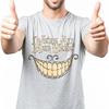 Mens Unisex Comfort Tshirt Streetwear summer For her tshirt Were All Mad Here Smile Short Sleeve Soft Oneck Teeshirt