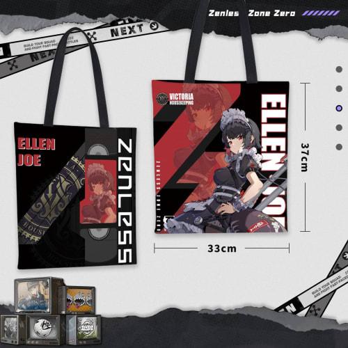 DIROLVON Zenless Zone Zero Goods Ellen Lucky Bag Set with Badge, Acrylic Stand, Backpack, Keybolter, Birthday Gift (Ellen Joe)