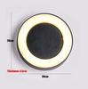 Round / Oval LED Moisture Proof Ceiling Lamp IP65 Waterproof Bathroom Outdoor Garden Yard Lamp, 12W/18W Modern Wall Lamp Light