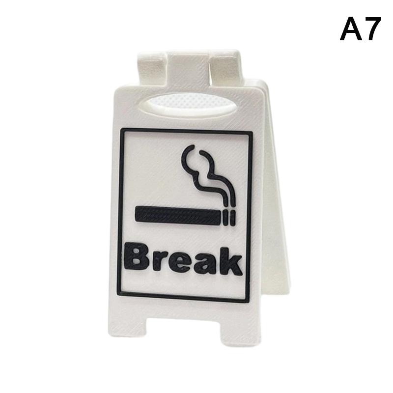 Humorous Office Desk Sign-"Coffee,Then Work" "Busy" Home Office Desktop Decoration Unisex Colleague Gift, Multi-Functional