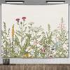 Wild Herbs And Flowers Tapestry Botanical Plants Tapestries Wall Hanging Aesthetic Room Decoration Wallpapers Home Decor Posters