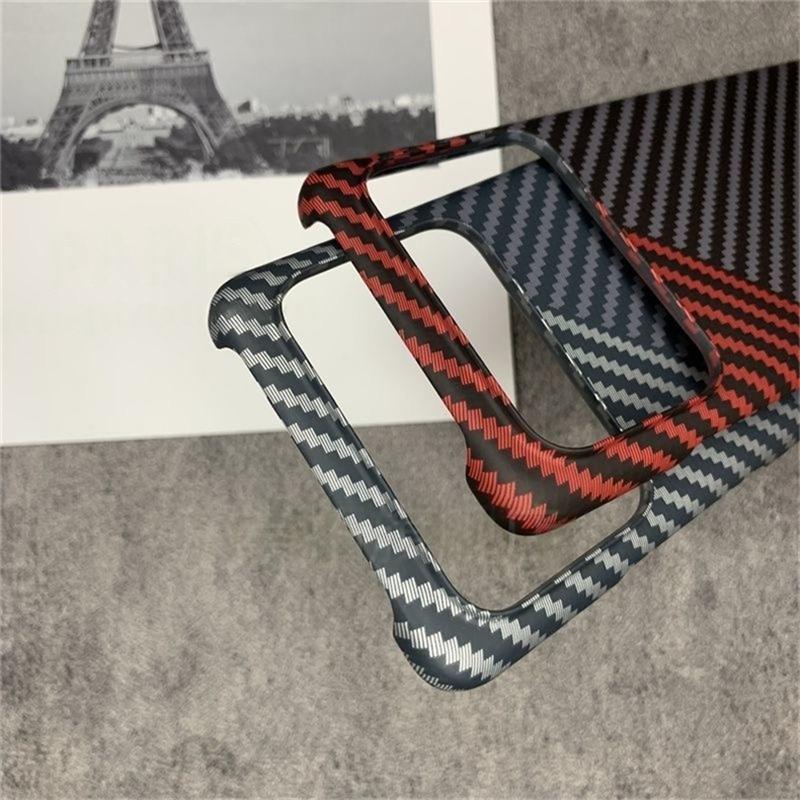 Matte Hard Case For Xiaomi 11 Ultra Case Slim Thin Carbon Fiber Texture Pattern Phone Back Cover Mi 11Ultra 5G Lightweight Shell