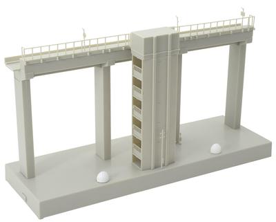TOMYTEC Collezione Stazione STA001L Linea Sanko Stazione Utsui Versione Illuminata Forniture per Diorama 290261