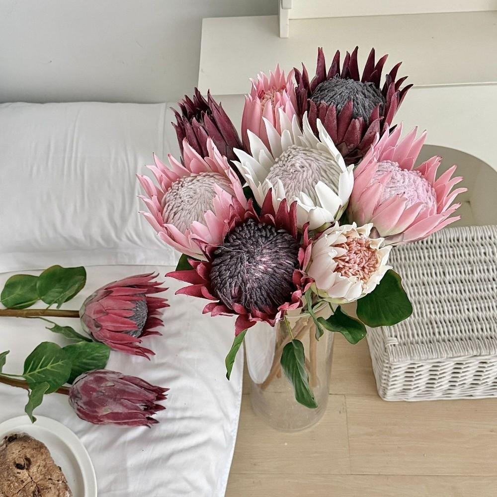 Large Artificial Artichok Flower Multicolor Emperor Flower NEW Floral Arrangement Photo Props