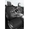3D Textured Breathable Cooling Summer Car Seat Cushions,Ice Silk Fabric Front Dual-Seat Pads, Easy Installation No Straps Need