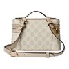 GUCCI Ophidia Canvas Box Bag, Handbag, Crossbody Bag, Shoulder Bag Extra Mini Women's Beige & White 816357-2ZGMN-9643