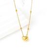 Versatile Retro White Butterfly Necklace & Bracelet Set for Women