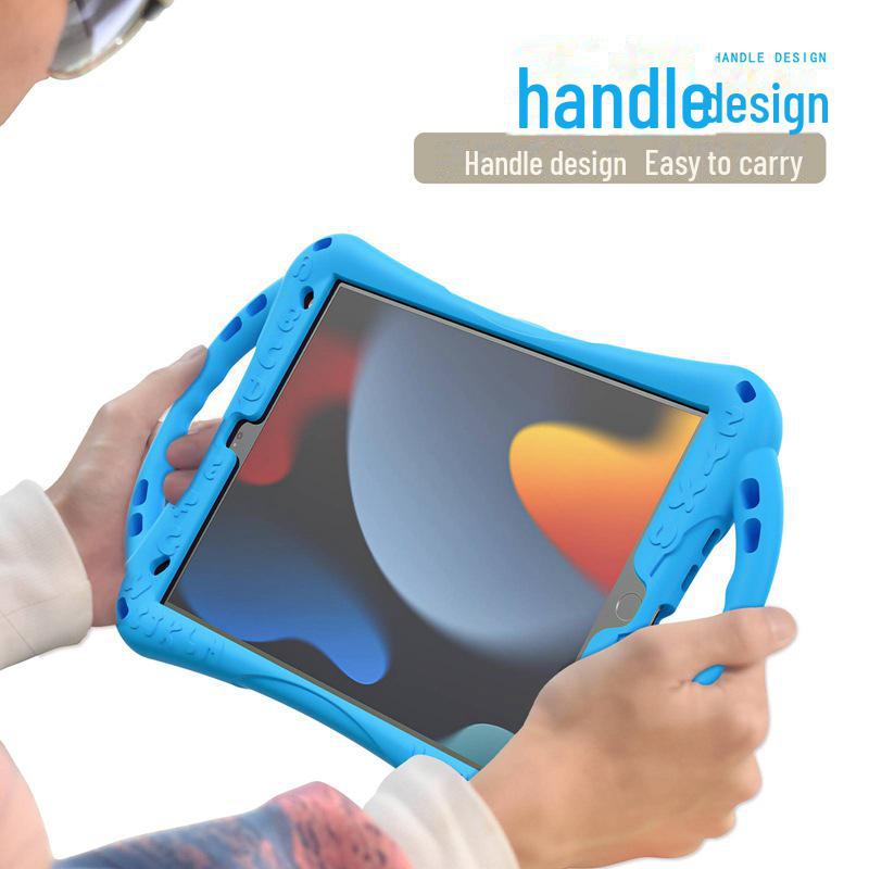 Cartoon Silicone Protective Case for iPad 10.2 inch/Air 10.5, Anti-Fall Shell for Kids