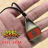 Original Digimon Digivice Keychain Pendant Courage Friendship Hope Dragon Emblem Collection Decoration Ornaments Model Toy Gifts