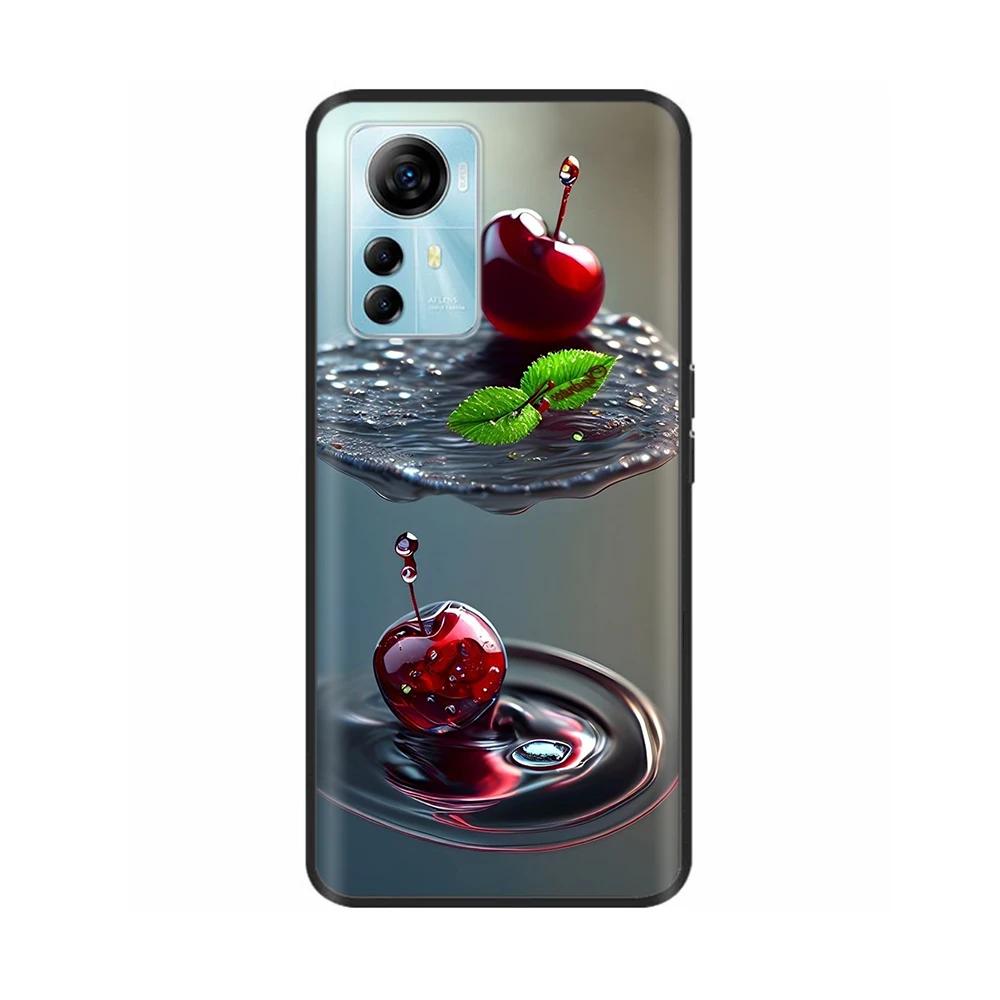 Cute Phone Case For Blade A72s 4G Case Flower Cartoon Painted Soft Silicone Fundas for ZTE Optus X Max A 72s Cover Protective