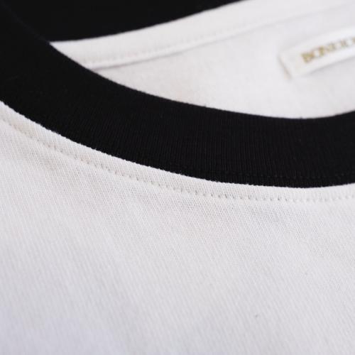 BONRROW Crop Old Orange Tee_Wh