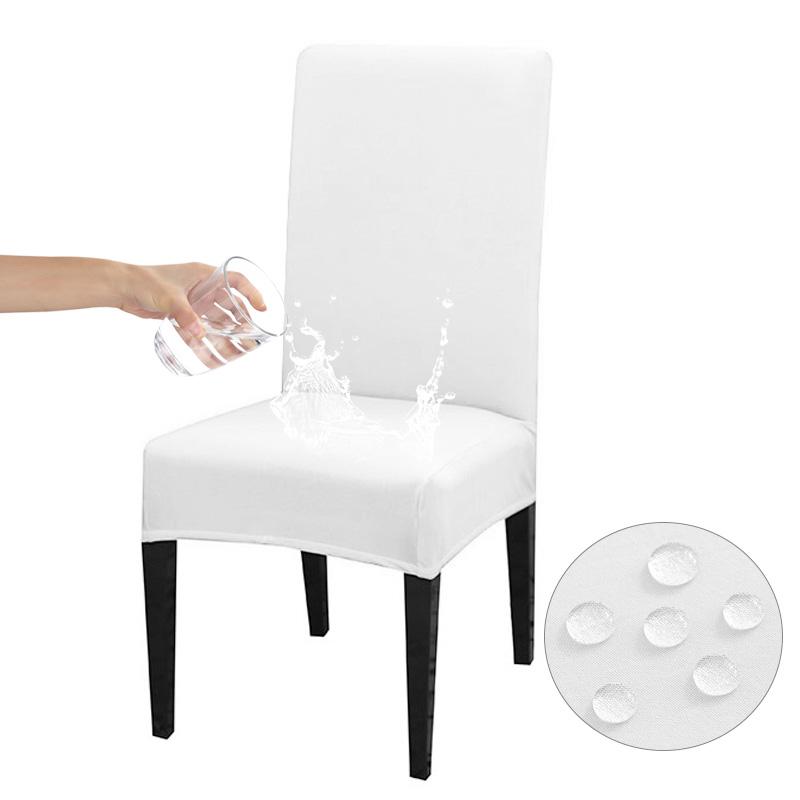 Waterproof Solid  Stretch Chair Covers  Universal Dimensions
