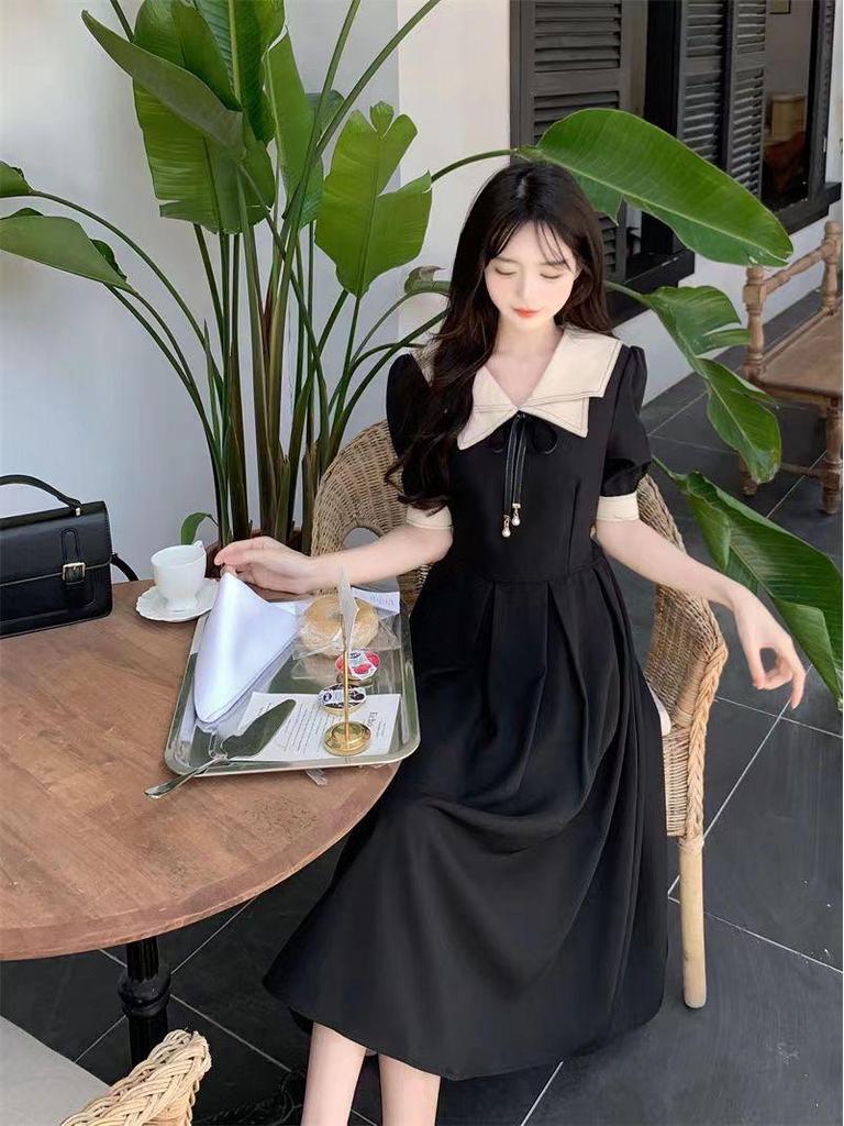 2026 Summer Hepburn Style Plus Size A-line Dress: Versatile, Fashionable, Age-Defying Women's Skirt
