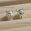 Sterling Silver 3D Zodiac Animal Charms - Cartoon Lu Lu Tong Spacer Beads for DIY Accessories