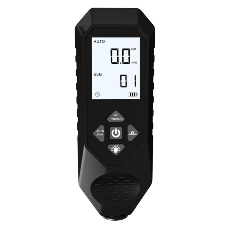 Coating Thickness Gauge Professional Digital Thickness Gauge Meter with LCD Display Battery Indicator Auto Off Backlit 1