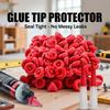 Red Caulk Cap Caulk Saving Sealer Saver for Open Caulking Tube Sealing Preserving Durable Easy To Use DIY Home Repair Tool
