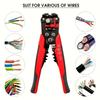 Automatic Multifunctional Wire Stripper Pliers Multifunctional Cable Stripping Crimping Tool for Electrician DIY Repair Use