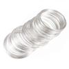 100pcs Loops Jewelry Wire Memory Beading Wire Cuff Bangle Bracelet For Jewelry Making Bracelet Necklace DIY Crafts Making
