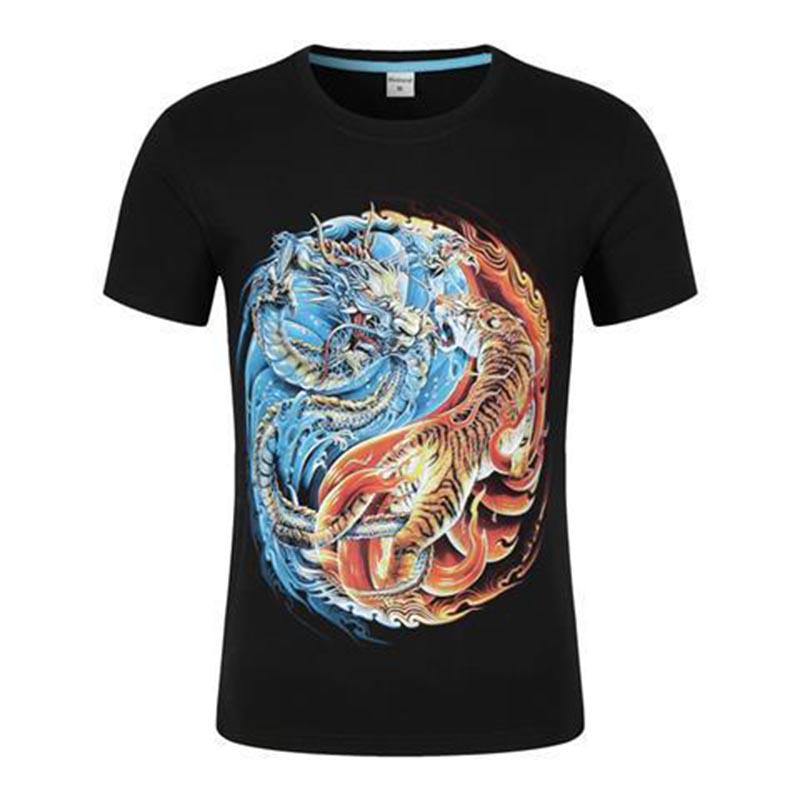 Spectacled Monkey T Shirt Men 3d Prined T-Shirt Short Sleeve O-Neck Fashion Hip Hop Summer Casual