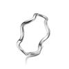 Light luxury titanium steel ring women's non-fading design sense niche hip-hop women's fine plain ring ins style