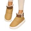 Winter New Velvet Warm Middle Cotton Shoes Comfortable Versatile Bread Shoes One Pedal Large Size Snow Boots Women