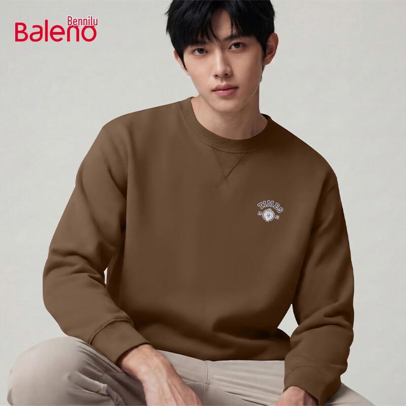 Baleno Men's Casual Crew Neck Sweatshirt