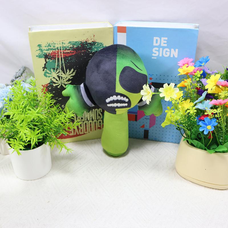 Sprunki Green Tea Plush Toys Cartoon Stuffed Doll Game Peripheral Gift Kids