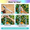 Colorful  Floral Square Bird Belt Balcony Orchard Bird Prevention Belt Bird Ribbon