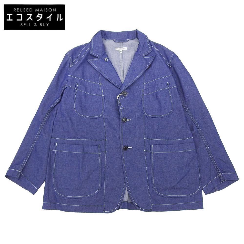 

Engineered Garments Unused Bedford Jacket CP Denim QT098 Men s Blue Denim Jacket XS Jacket XS blueUsed