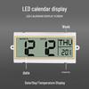 Bestselling Bluetooth Wall Clock with Automatic Time Sync, English LCD, and Perpetual Calendar - Wall-Mounted Electronic Clock