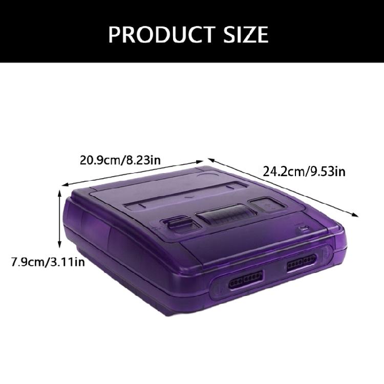 Transparent Housing Gaming Accessories Shockproof Shell Retro Game Console Clear Box Replacement Case Shell