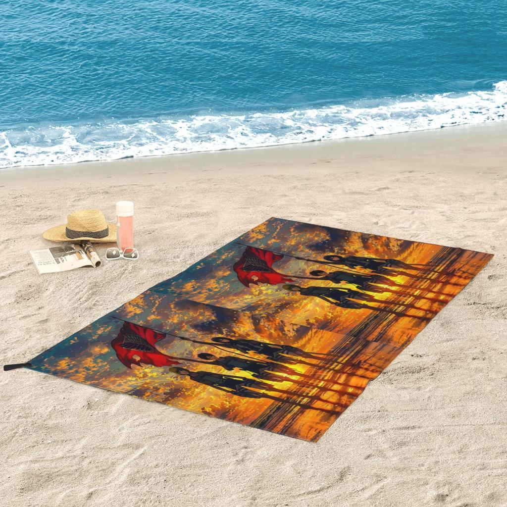 Attack On Titan Zeke Yeager Beach Towel Soft Microfiber Quick Dry Absorbent Quick Towels For Pool