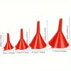 Multi-size Funnel Has A Wide Range of Applications, Commonly Used for Car Refueling, Workshop and Household Use, Lightweight and Durable