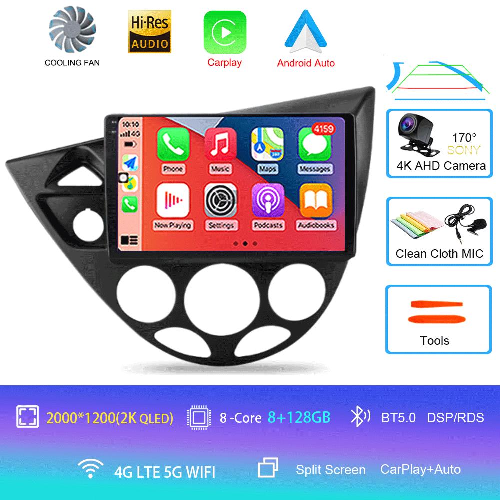 9“ Android 13 For Ford Fiesta 1995-2001 Focus MK1 1998-2004 7 Inch Multimedia Car Radio Stereo Carplay Autoradio Head Unit Auto