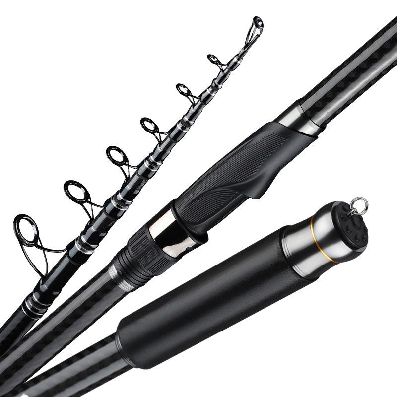 Linhu Sea Rod: New Super Hard Carbon Fiber Upgrade for Long-Distance Casting, Ideal for Sea and Rock Fishing.