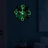 Living Rooms Wall Clock Silent Sweep Movement Study Room