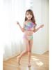 Mermaid Princess Swimsuit 3-Piece Set for Girls with Fishtail and Bikini