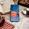 Sunset Basketball Phone Case Black Silicone Soft For Samsung S25,S24,S21,S22,S23,S30,Ultra,S20,Plus,Fe,Lite