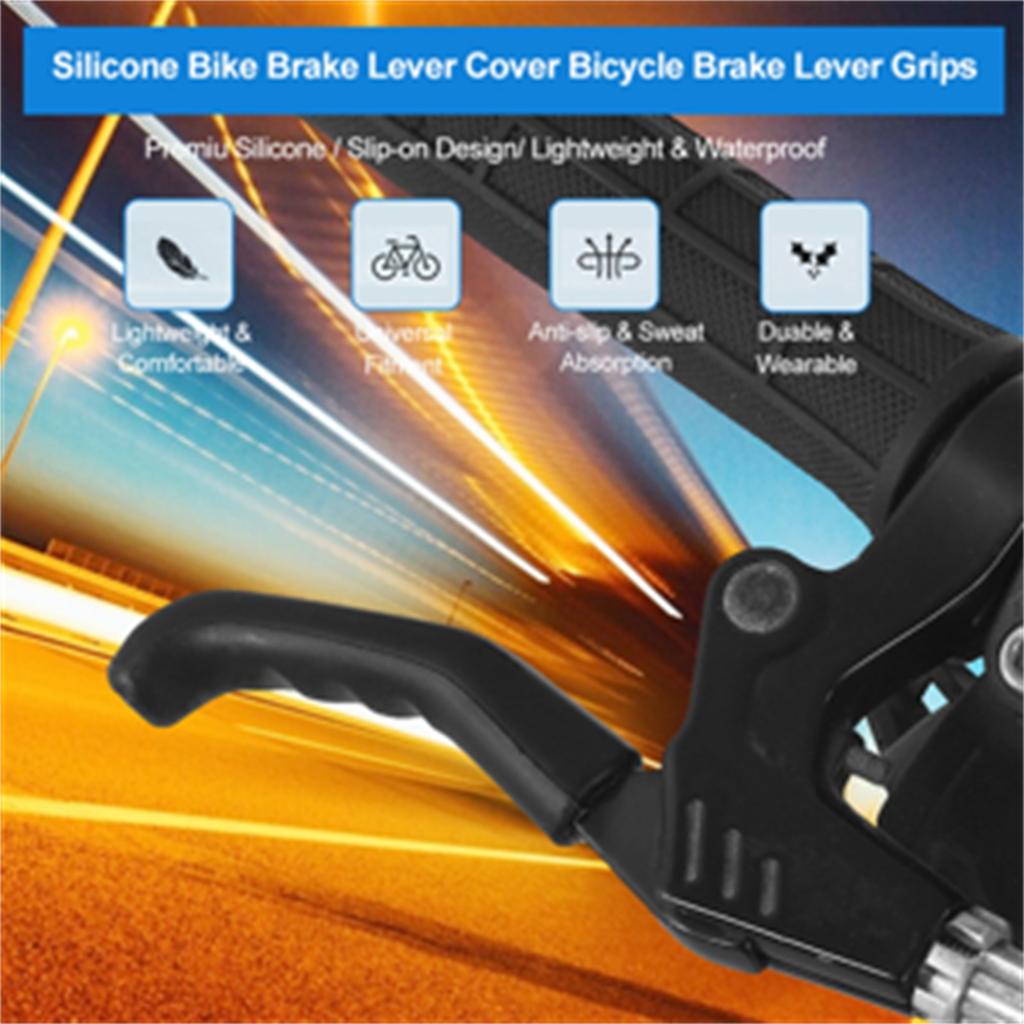 2pc - Brake Grip Cover, Suitable For Road Bikes And Mountain Bikes