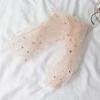 Spring Candy Colors Mesh Glitter Women Shiny Stars Transparent Hosiery Fishnet Socks Women Socks