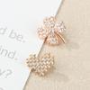 DIY Diamond Ornament For Iwatch Bracelet Metal Charms Decorative Silicone Strap Accessories