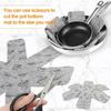 Séparateurs de poêles - Protection Casserole - Lot de 12 pièces - 3 tailles - Tissu non tissé