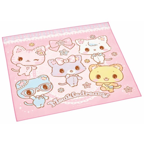 

Скатерть для ланча Skater, 43x43см, Sanrio Mewl Dreamy Friends, для девочки, Сделано в Японии, KB4-A