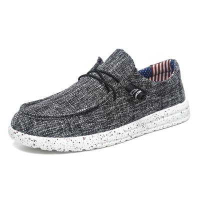 Men Casual Shoes Slip On Canvas Loafers Comfortable Walking Flats for Man Non Slip Soft Moccasins Sneakers Summer Loafers