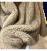 Golden Toca Women's Mid-Length Faux Fox Fur Coat with Large Lapel - Elegant and Plush Design