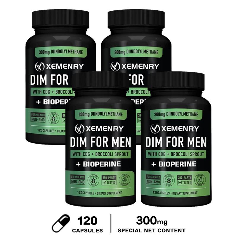 XEMENRY - 300 mg DIM, CDG (calcium gluconate), broccoli sprouts and alkaloids - Energy