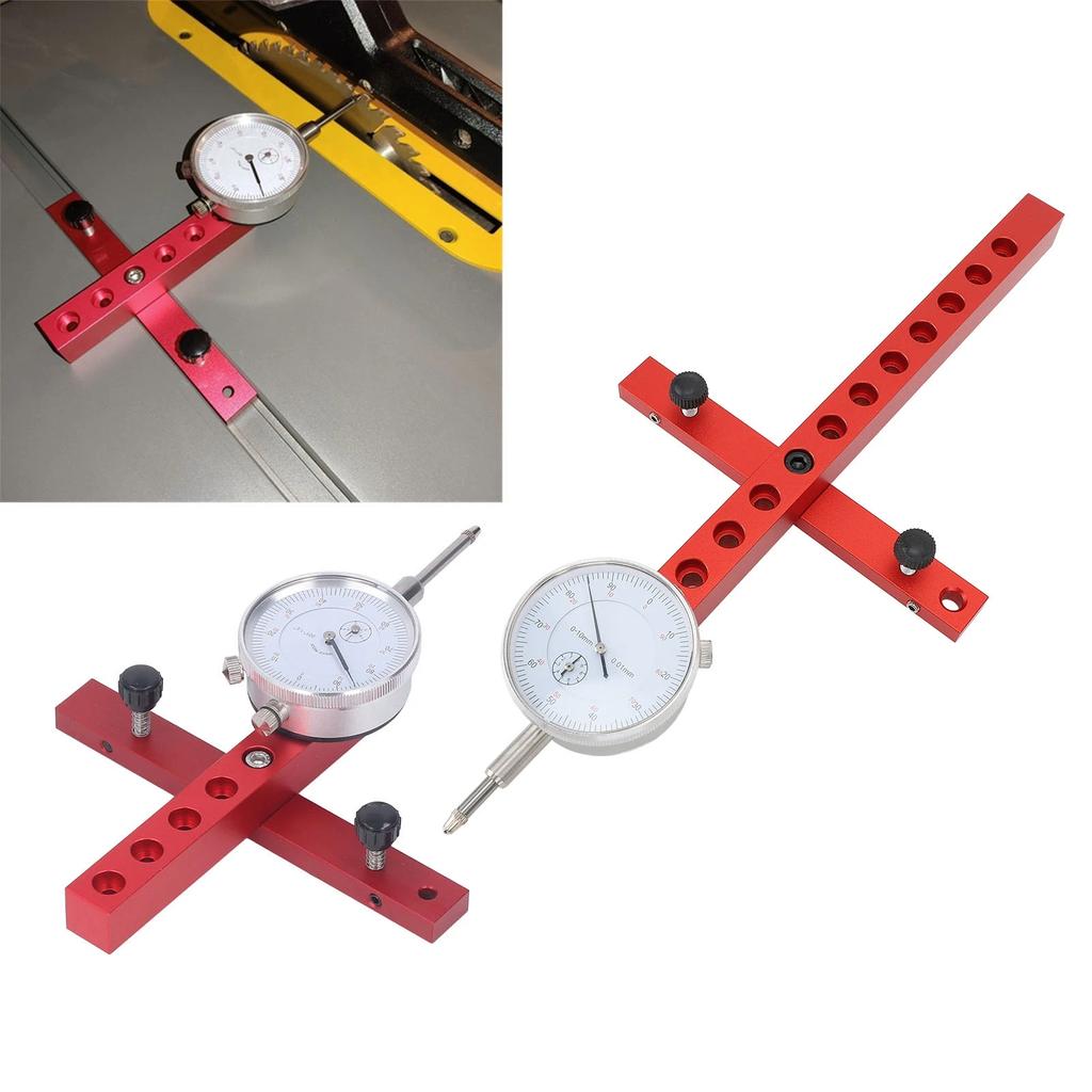 Hand Tool Table Saw Gauge Table Saw  Indicator 0.001in Accuracy Adjustable Machinery Tool Alignment System 0.01in To 1in